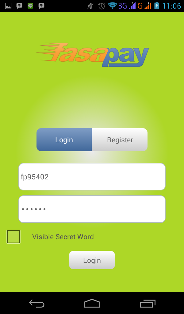 login